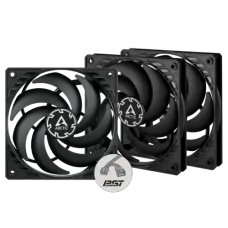 Arctic P12 Slim PWM PST 120 mm 3 Pack Casing Fan