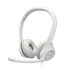 Logitech H390 Stereo USB Headset White with Microphone