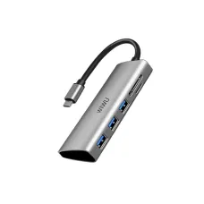 WiWU A431C Linker 4 in 1 USB Hub