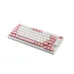 Ajazz AC081 Hot Swappable Pink Switch Cats Pad Mechanical Keyboard