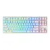 Ajazz AK873 Hot Swappable Blue Switch OEM Keycaps Mechanical Gaming Keyboard