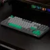 Ajazz AK873 Hot Swappable MDA Profile Green Switch Mechanical Gaming Keyboard