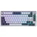 Royal Kludge RK H81 RGB Tri-Mode Hot-Swappable Cyan Switch Mechanical Keyboard