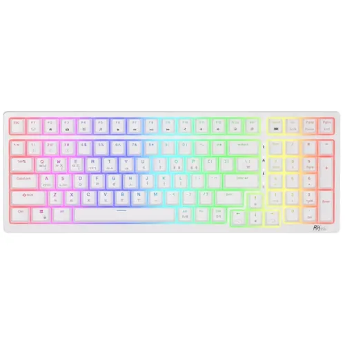 Royal Kludge RK98 RGB Hot-Swappable Tri-Mode Blue Switch Wireless Mechanical Keyboard