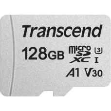 Transcend 128GB MicroSDXC/SDHC 300S Class 10 Memory Card (TS128GUSD300S)