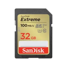 SanDisk Extreme 32GB 100mbps SDHC UHS-I Memory Card (SDSDXVT-032G-GNCIN)