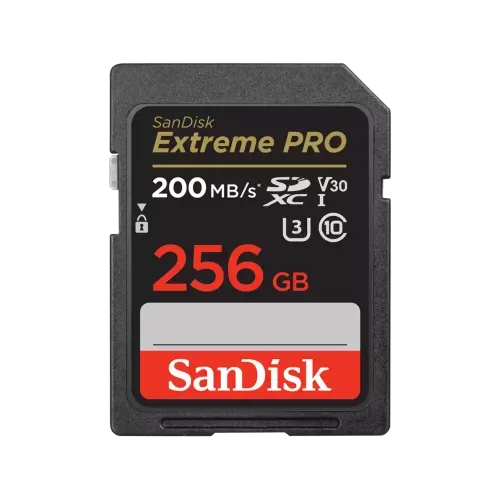 SanDisk Extreme PRO 256GB 200mbps SDHC And SDXC UHS-I Memory Card (SDSDXXD-256G-GN4IN)