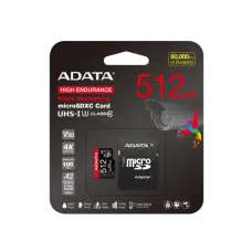 ADATA High-Endurance 512GB UHS-I Class 10 microSDXC Memory Card