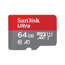 SanDisk Ultra SQUAB 64GB MicroSDXC UHS-I Memory Card (SDSQUAB-064G-GN6MN)