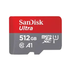 SanDisk Ultra 512GB MicroSDXC UHS-I Memory Card (SDSQUAC-512G-GN6MN)