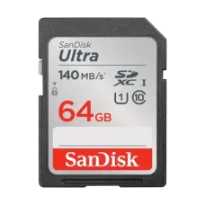Sandisk Ultra 64GB 140Mbps SDXC UHS-I Memory Card (SDSDUNB-064G-GN6IN)