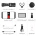 SYNCO Vlogger Kit1 with Microphone and Fill Light for Camera/SmartPhone Black