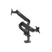 Kaloc KLC-DS90-2 Double Arm Monitor/TV Desktop Mount Stand (With Cable Management System)