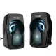 T-WOLF S11 Dual LED Mini Speaker