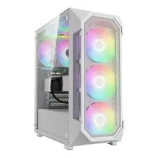 Gamdias AURA GC1 ELITE WH ARGB Mesh ATX Mid-Tower Gaming Casing