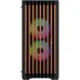 Gamdias AURA GC4 ARGB Real Walnut Wood Mesh ATX Mid-Tower Gaming Casing