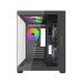 MaxGreen E275-S02 ARGB M-ATX Mid-Tower Gaming Casing With 5x ARGB Fan