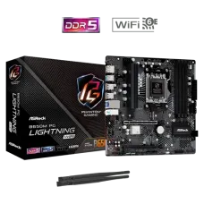 ASRock B650M PG Lightning WiFi AM5 Micro ATX Motherboard