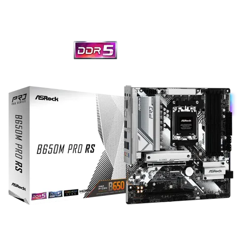 ASRock B650M Pro RS AM5 Micro ATX Motherboard