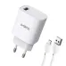 Oraimo Cannon 2 Pro 18W Charger Adapter with Type-C Cable