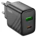 Hoco CS23A 30W Dual Port Wall Charger With Type-C to IP Cable