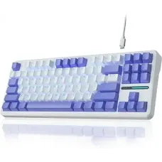 AULA F87 Blue Switch RGB Wired Mechanical Gaming Keyboard