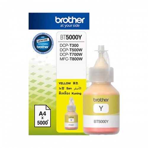 Brother BT5000Y Yellow Ink Bottle 5000 Pages