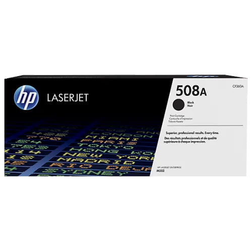 HP 508A Black Original LaserJet Toner (Bundle With Full Set)