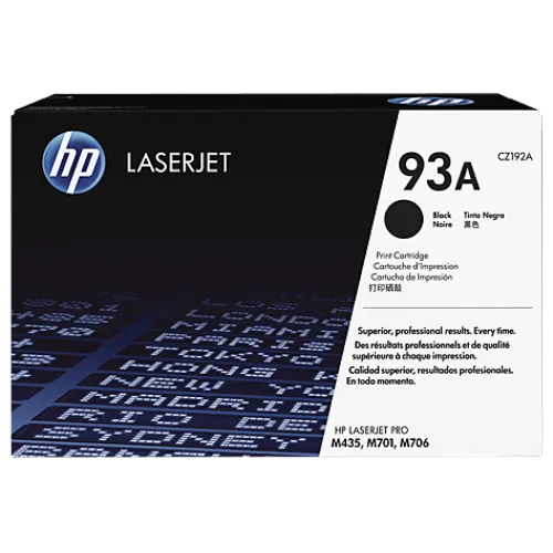 HP 93A Black Original LaserJet Toner (for LJ M706N, 435NW)