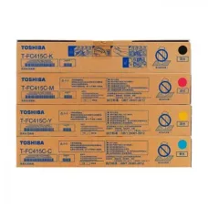 Toshiba T-FC415C-YMCK e-studio Color Original Toner Full Set (4 pcs)