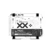 Value-Top X-Era Mloong Series Print Stream Open-Frame Gaming Case (White)