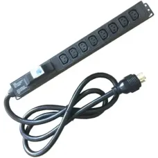 DateUp 8 Port PDU With 2 Meter Cable for Server Rack