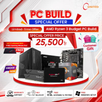 AMD Ryzen 3 3200G Processor with Radeon RX Vega 8 Graphic Gaming Desktop PC