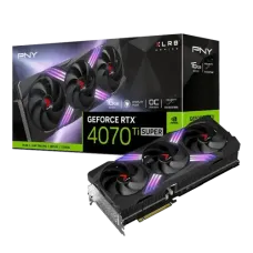 PNY GeForce RTX 4070 Ti SUPER 16GB XLR8 Gaming VERTO EPIC-X RGB Overclocked Triple Fan GDDR6X Graphics Card