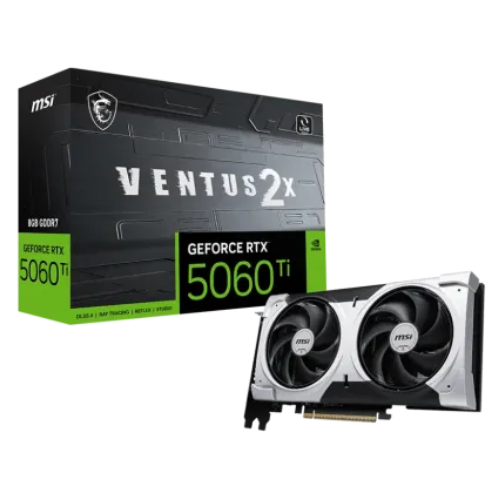 MSI GeForce RTX 5060 Ti 8G VENTUS 2X PLUS GDDR7 Graphics Card