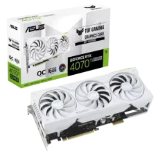 ASUS TUF Gaming GeForce RTX 4070 Ti SUPER BTF White OC Edition 16GB GDDR6X Graphics Card