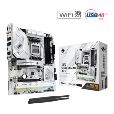 ASRock X870 Steel Legend WiFi AM5 DDR5 ATX Motherboard