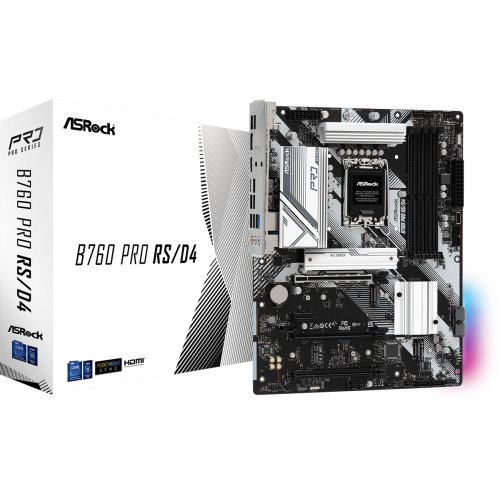 ASRock B760 Pro RS/D4 ATX Motherboard