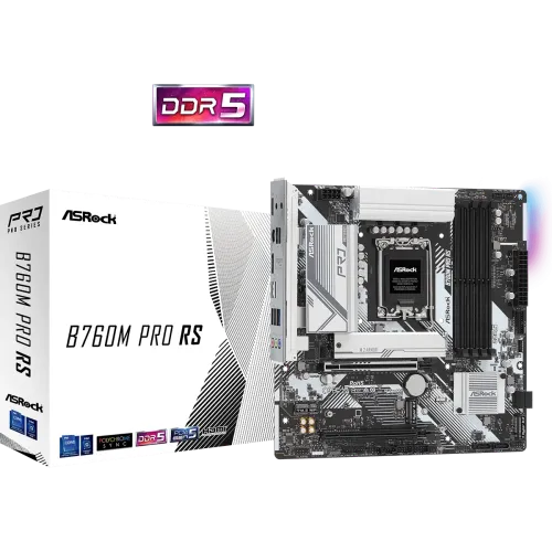 ASRock B760M Pro RS DDR5 mATX Motherboard