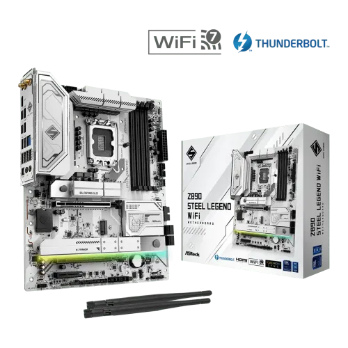 ASRock Z890 Steel Legend WiFi LGA1851 DDR5 ATX Motherboard