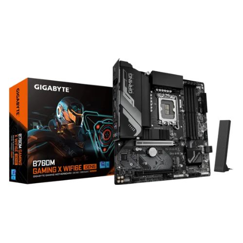 Gigabyte B760M GAMING X WIFI6E GEN5 LGA1700 Motherboard
