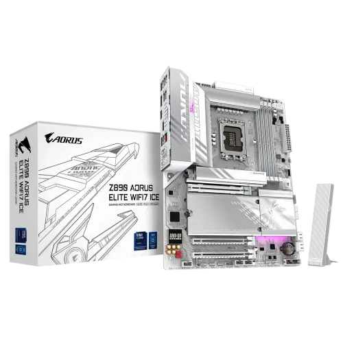Gigabyte Z890 AORUS ELITE WIFI7 ICE LGA 1851 ATX Motherboard