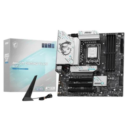 MSI B860M GAMING PLUS WIFI LGA 1851 Micro ATX Motherboard