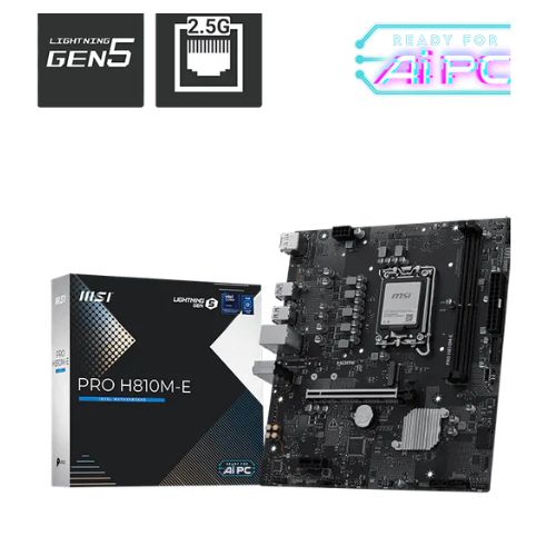 MSI PRO H810M-E mATX Intel Motherboard
