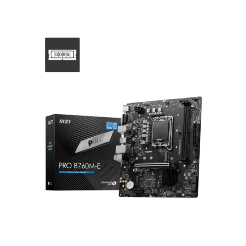 MSI PRO B760M-E DDR5 m-ATX Motherboard