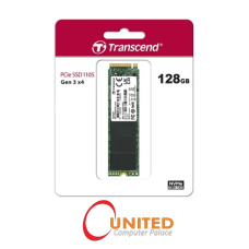 Transcend 110S 128GB NVMe M.2 2280 PCIe Gen3 x4 Internal SSD