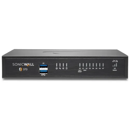 SonicWall TZ370 8 Port Advanced Edition 1-Year License Firewall