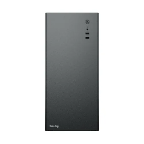 Value Top T880 Mid Tower Black ATX Desktop Case with Standard PSU